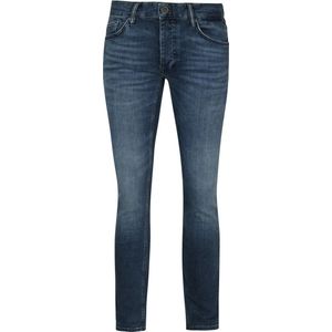 Cast Iron - Riser Jeans ATB Blauw - Heren Slim-fit