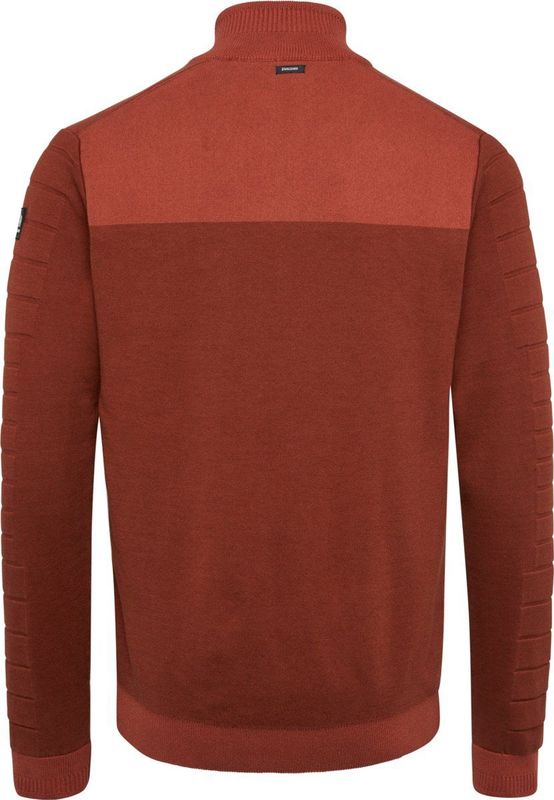 Vanguard - Vest - Oranje - Katoen - Opstaande Kraag