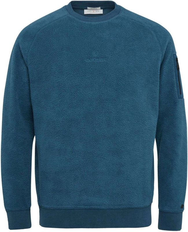 Cast Iron - Heren Trui - Blauw - Model CSW2210436