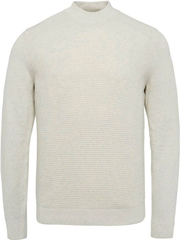 Vanguard - Trui Turtle - Off-White - Heren - Modern-Fit