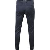 Chino Broek - Donker Blauw - 97% Katoen 3% Elastaan - Lange Pijpen