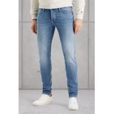 Cast Iron - Riser Jeans - Blauw Denim - 5-Pocket - Comfortabele Fit