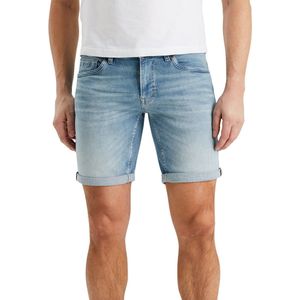 PME Legend - Stretch Denim - Korte Broek - Licht Zomer Blauw - Katoen/Elastaan