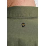 PME Legend Overhemd Lange Mouw Groen - Effen