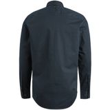 PME Legend - Casual Overhemd - Blauw - Katoen/Elastaan