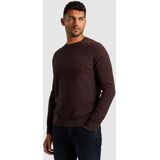 Cast Iron - Pullover - Bruin - 90% Katoen - Lange Mouwen