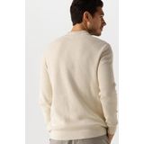 Cast Iron Mock Neck Fine Boucle Truien & Vesten Heren - Sweater - Hoodie - Vest- Beige