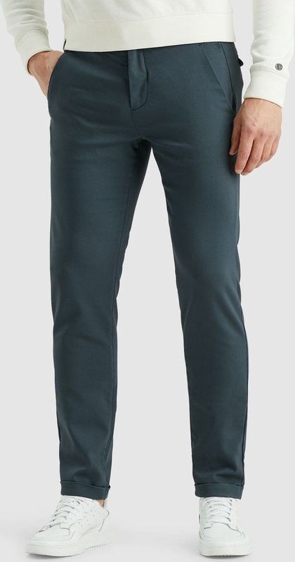 Cast Iron Riser Chino Stretch Broeken Heren - Blauw
