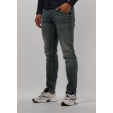 Cast Iron - SHIFTBACK - Tapered Fit Jeans - Groen Blauw Schaduw - 5-Pocket Model