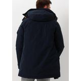 PME Legend Long Jacket Ice Pilot Ottoman Jassen Heren - Winterjas - Blauw