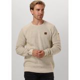 Pme Legend - Trui - Ecru - 100% Katoen - Lange Mouw