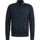 Pme Legend - Trui - Donker Blauw - 100% Wol - Lange Mouw