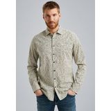 Pme Legend - Casual Shirt - Beige - Lange Mouwen - Katoen