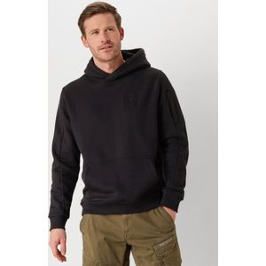 PME Legend Hooded 3t Cross Fleece Truien & Vesten Heren - Sweater - Hoodie - Vest- Zwart