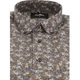 Vanguard - Casual Overhemd - Beige - Lange Mouw