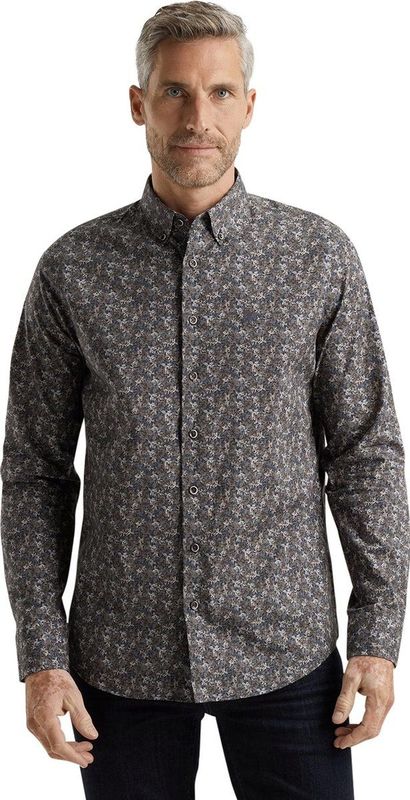 Vanguard - Casual Overhemd - Beige - Lange Mouw