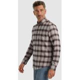 Vanguard - Casual Overhemd - Bruin - Lange Mouw