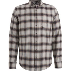 Vanguard - Casual Overhemd - Bruin - Lange Mouw