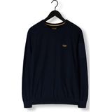 PME Legend - R-Neck American Classic Buckley Knit - Sweater - Blauw - Ronde Hals