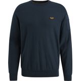 PME Legend - R-Neck American Classic Buckley Knit - Sweater - Blauw - Ronde Hals