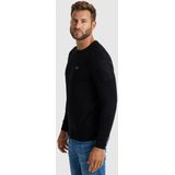 PME Legend - R-neck American Classic Buckley Knit - Vest - Zwart