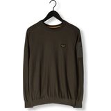 PME Legend - R-neck American Classic Buckley Knit - Sweater - Groen