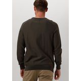 PME Legend - R-neck American Classic Buckley Knit - Sweater - Groen