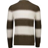 Cast Iron - Gebreide Trui - Grijs - Ronde Hals - Lange Mouw