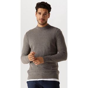 Cast Iron - Gemêleerde Trui - Bruin - Katoen/Polyester