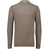 Cast Iron - Gemêleerde Trui - Bruin - Katoen/Polyester