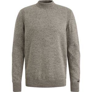 Cast Iron - Gemêleerde Trui - Bruin - Katoen/Polyester