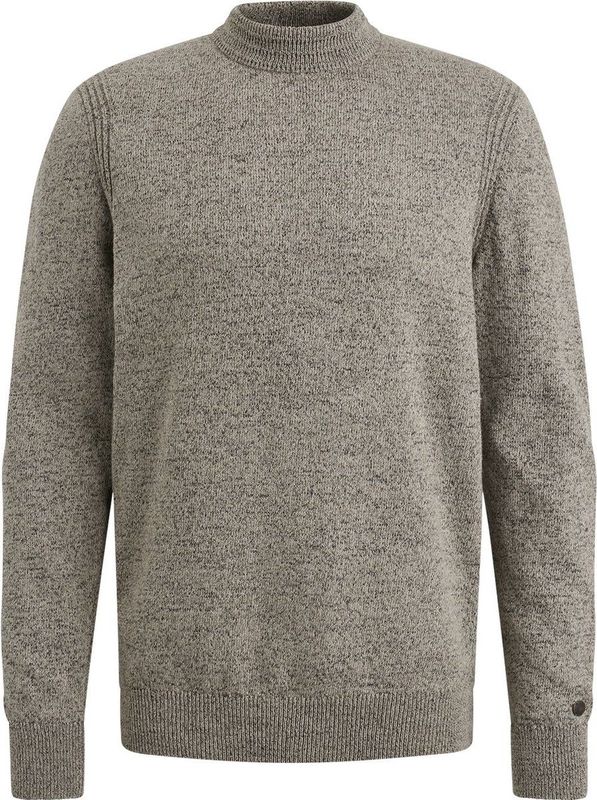 Cast Iron - Gemêleerde Trui - Bruin - Katoen/Polyester