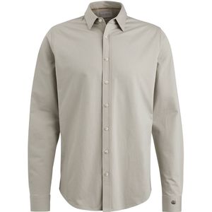 Cast Iron Casual Heren Overhemd - Khaki met Lange Mouwen