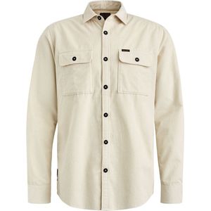 Pme Legend - Casual Shirt - Ecru - Lange Mouwen