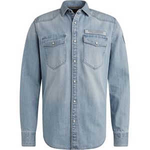 PME Legend Vrijetijdsoverhemd - Regular Fit - Kentkraag - Katoen