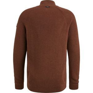 Vanguard - Trui - Bruin - Fijn Gebreid - Katoen