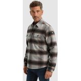 Vanguard - Overshirt - Grijs - Wolblend - Ruit