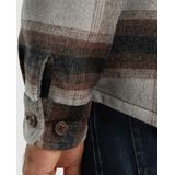 Vanguard - Overshirt - Grijs - Wolblend - Ruit