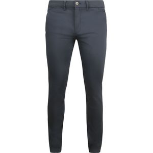Cast Iron Riser Chino Dunkelblau - Größe W 32 - L 34