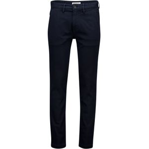 Cast Iron - Chino - Donkerblauw - Katoen - Normale Fit