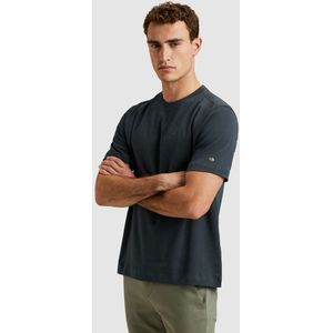 Cast Iron T-shirt Interlock Blauw heren