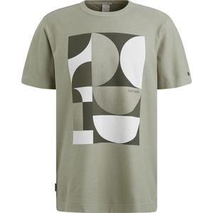 Cast Iron T-shirt Groen - Fotoprint - Ronde Hals