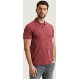 PME Legend - Allover Print Polo - Roze - Pique - Katoen
