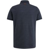PME Legend - Polo - Donkerblauw - Jacquard Jersey
