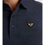 PME Legend - Polo - Donkerblauw - Jacquard Jersey