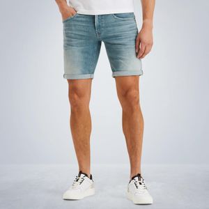 PME Legend - Tailwheel - Korte Broek - Lichtgrijs - Denim - Comfort Stretch