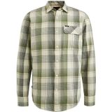 PME Legend, Overhemden, Heren, Groen, 3Xl, Katoen, Geruit Twill Casual Overhemd