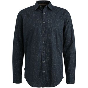 PME Legend Overhemd Heren Zwart Katoen Lange Mouwen