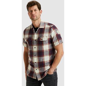 PME Legend - Overhemd - Rood - Geruit - Katoen