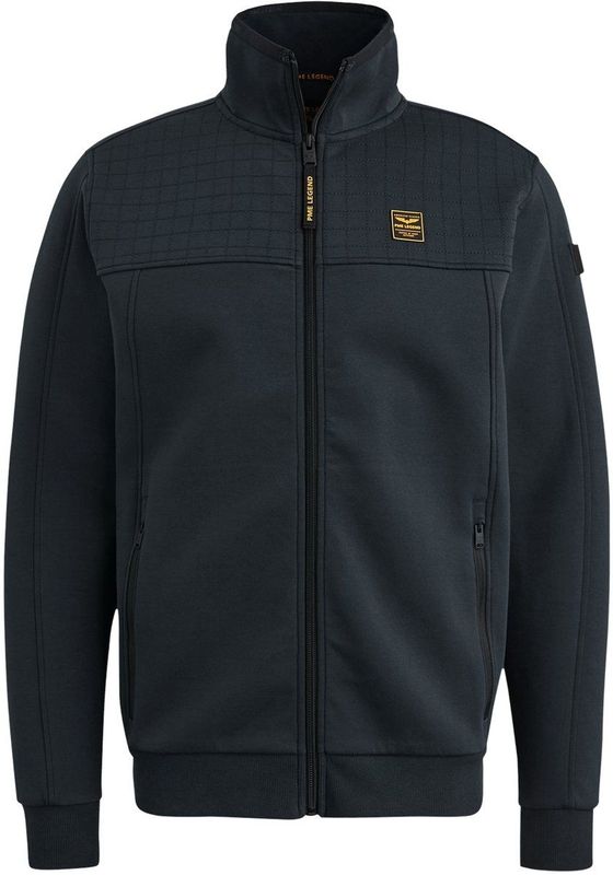 PME Legend Strickjacke Spacer Navy  - Größe M